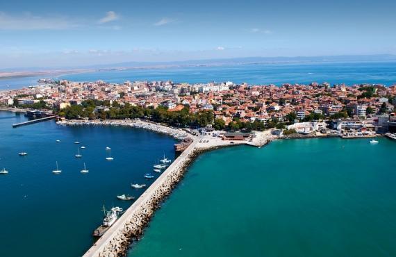 Apartments Sea Sounds Pomorie Bagian luar foto